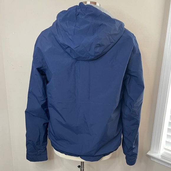 SPORT-TEK Unisex Foolish Heart Farm Navy Insulated All-Weather Hooded Jacket - Picture 6 of 13